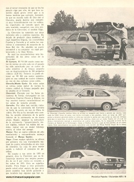 Los Autos del 76: Chevrolet - Diciembre 1975