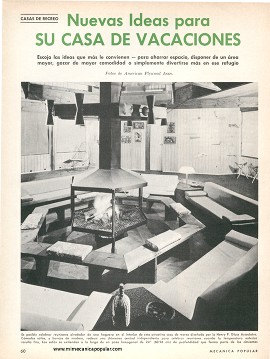 Ideas para su Casa de Vacaciones - Julio 1967