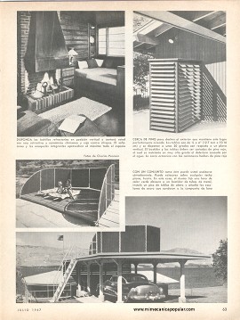 Ideas para su Casa de Vacaciones - Julio 1967