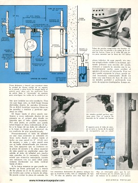 Cómo instalar una aspiradora de tipo integrante - Diciembre 1967