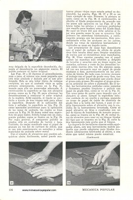 Use el Abrasivo-Lija Apropiado - Parte II - Julio 1950