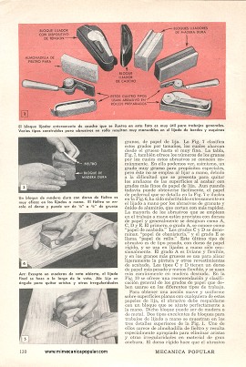 Use el Abrasivo Apropiado - Parte I - Junio 1950