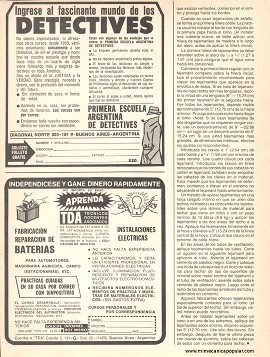 C&oacute;mo arreglar su techo de madera - Julio 1982