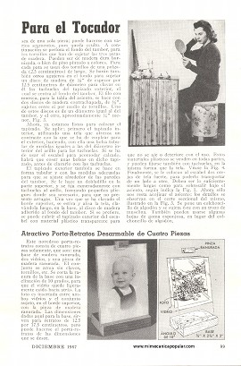 Trabajos f&aacute;ciles para el taller casero - Diciembre 1947