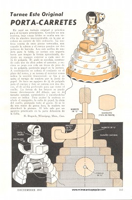Trabajos f&aacute;ciles para el taller casero - Diciembre 1947