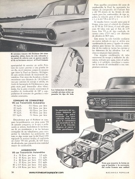 Informe de MP sobre el Ford Fairlane - Febrero 1962