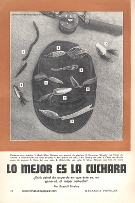 La Pesca con Cuchara - Julio 1959