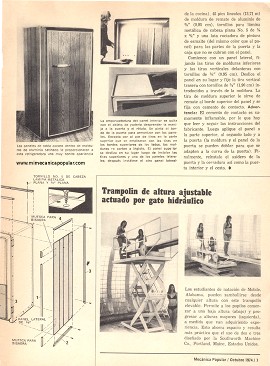 Nueva Apariencia para una Vieja Refrigeradora - Octubre 1974