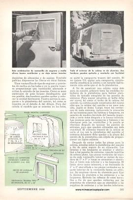 Cabina para Cami&oacute;n de Reparto - Pickup - Septiembre 1958