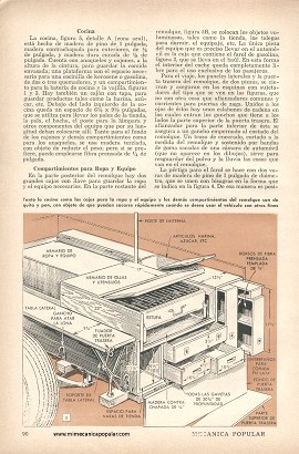 Remolque Para Excursionistas - Octubre 1957