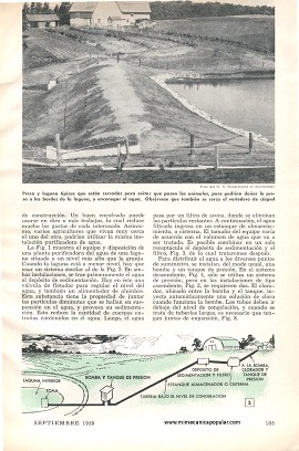 Suministro de Agua con Lagunas - Parte 1 - Septiembre 1959