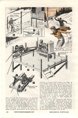Ascensor para esquiadores - Diciembre 1947