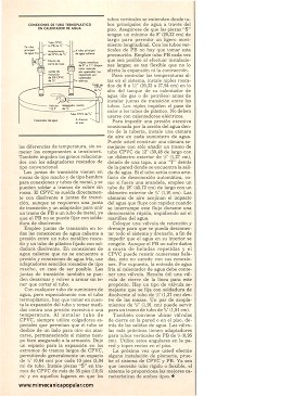Cómo trabajar con tubos plásticos - Febrero 1979