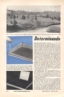 Determinando la Ubicación de una Casa - Junio 1956