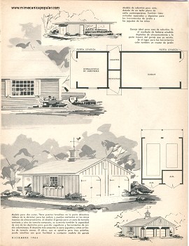 Duplique la utilidad de su garaje o cobertizo de auto - Diciembre 1964