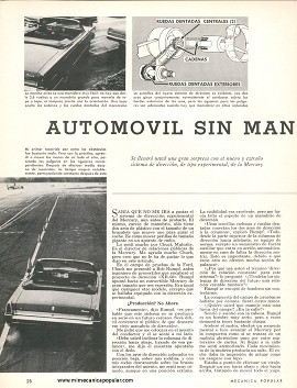 Automóvil Sin Manubrio - Julio 1965