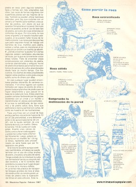 Construya una cerca de piedra - Febrero 1987