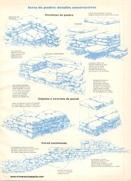 Construya una cerca de piedra - Febrero 1987