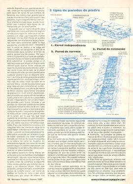 Construya una cerca de piedra - Febrero 1987