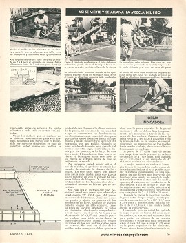 Construya El Patio-Garaje MP - Agosto 1965