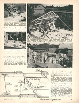 Construya El Patio-Garaje MP - Agosto 1965