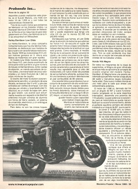 Probando las supermotos - Marzo 1986