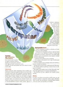 &iquest;Es seguro el aire que respiras en tu casa? - Octubre 2001