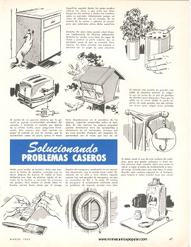 Solucionando Problemas Caseros - Marzo 1965