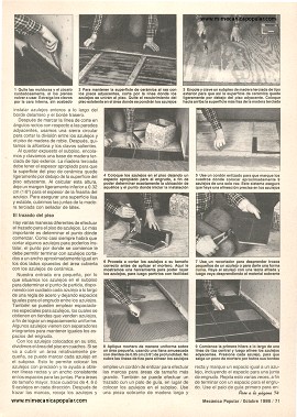 Decore con pisos de cer&aacute;mica - Octubre 1986