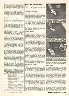 Decore con pisos de cer&aacute;mica - Octubre 1986