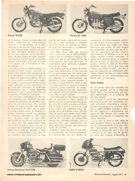 Las Super Motos de Agosto 1977