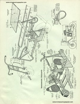 Moderna Motoneta para Deportista - Julio 1963