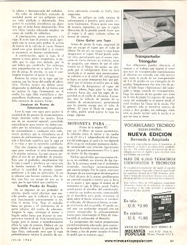 Moderna Motoneta para Deportista - Julio 1963