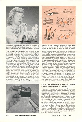 La Pintura de Estatuitas Artísticas - Septiembre 1950