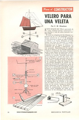 Velero Para Una Veleta - Junio 1959