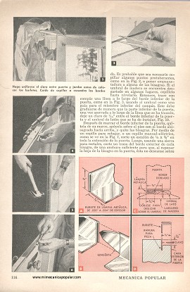 Burletes para el invierno - Enero 1949