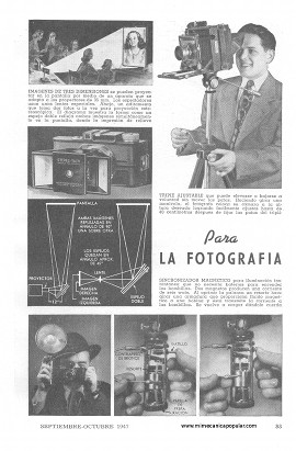 Para el Fotógrafo - Septiembre 1947