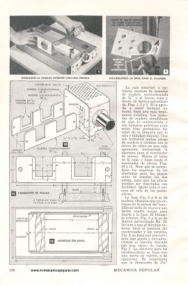 Proyector de placas de 35mm - Julio 1948