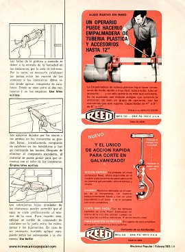 Cómo y que Calafatear - Febrero 1975