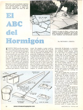 El ABC del Hormigón-Concreto - Octubre 1962