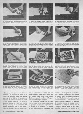 Haciendo Marquetería - Marzo 1975