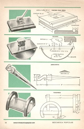 Juego de Pl&aacute;stico Para Escritorio - Enero 1949