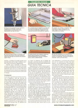 Mejorando el mostrador de la cocina -laminado - Enero 1995