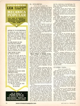 Para el Pescador: Cuando nada da resultado use lombrices - Julio 1964