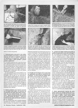 Problemas con el concreto y sus soluciones - Septiembre 1983