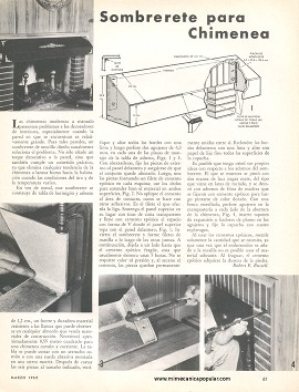 Sombrerete para Chimenea - Marzo 1962
