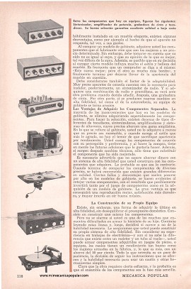 Hágase un Sistema Estereofónico de Alta Fidelidad - Marzo 1960