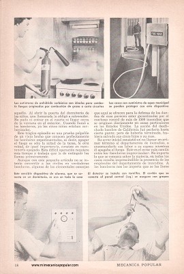 Qu&eacute; Hacer Hasta que Lleguen los Bomberos - Abril 1960