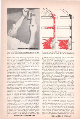 Qu&eacute; Hacer Hasta que Lleguen los Bomberos - Abril 1960