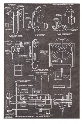 Ascensor para el Servicio - Febrero 1952